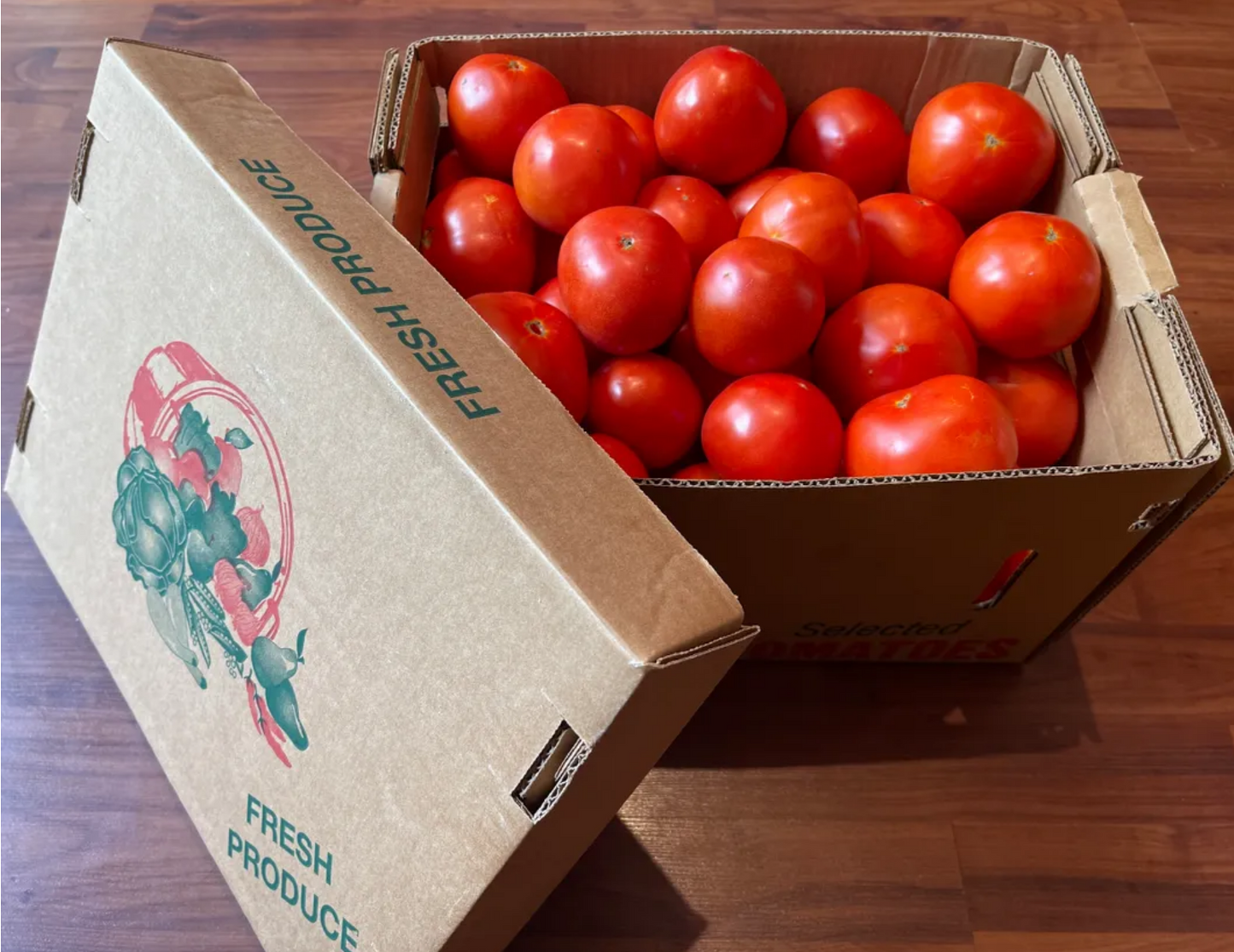 Amish Fresh Naturally Ripened Tomatoes(10 LB/20 LB)