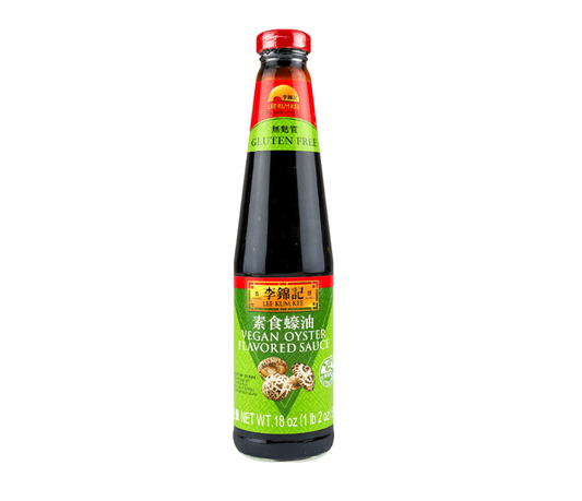 LKK VEGAN OYSTER FLAVORED SAUCE 18OZ (2 bottles)