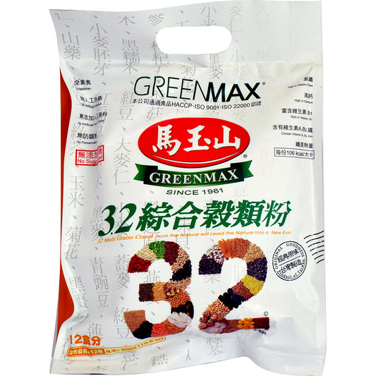 Greenmax 32 Multi Grains Cereal (10.6 OZ)
