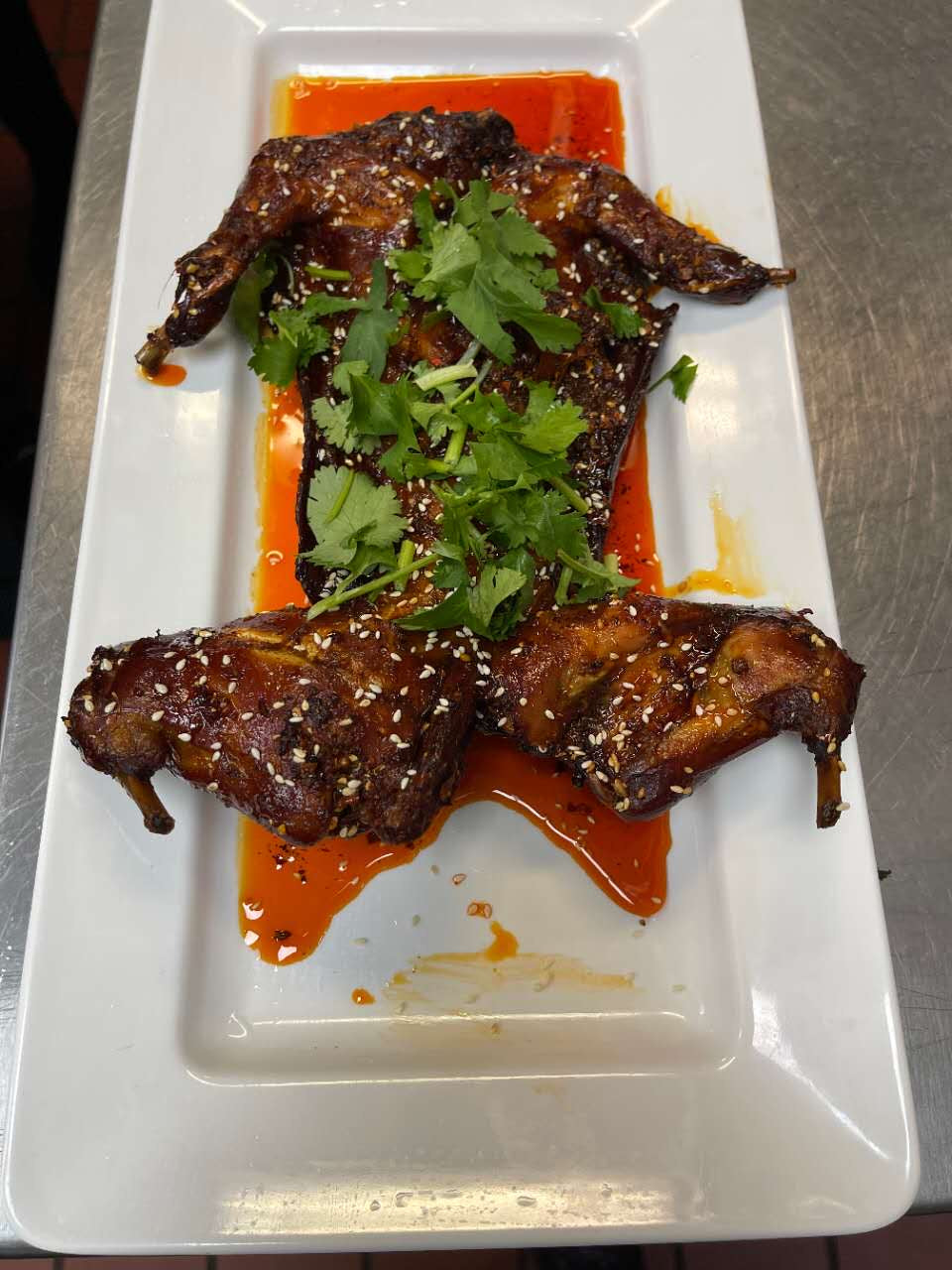 Sichuan Style Hand-Shredded Spicy Rabbit （1 whole rabbit appx 2 Lb)